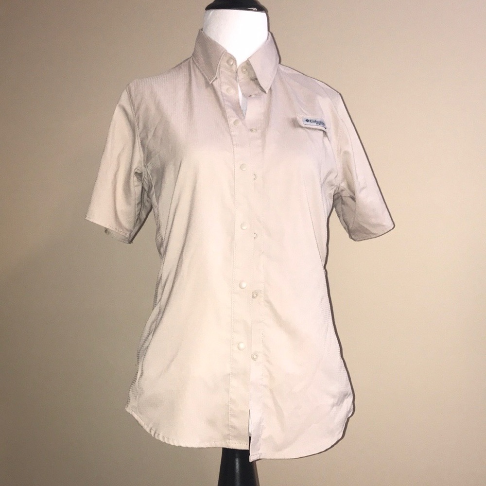 Columbia button up shirt